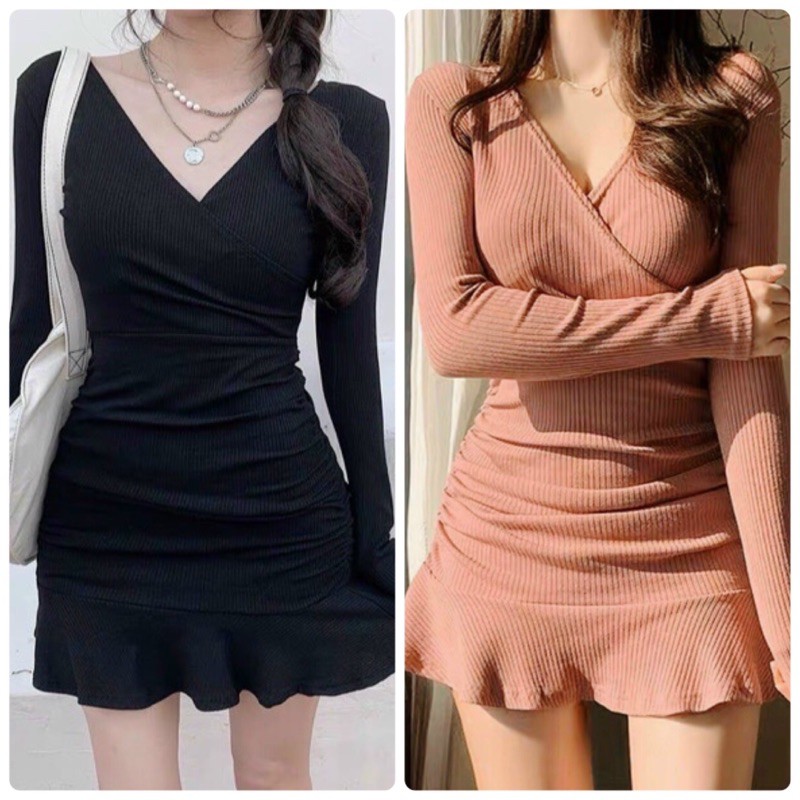 ĐẦM ĐUÔI CÁ CỔ V (KÈM VIDEO HÌNH THẬT)
