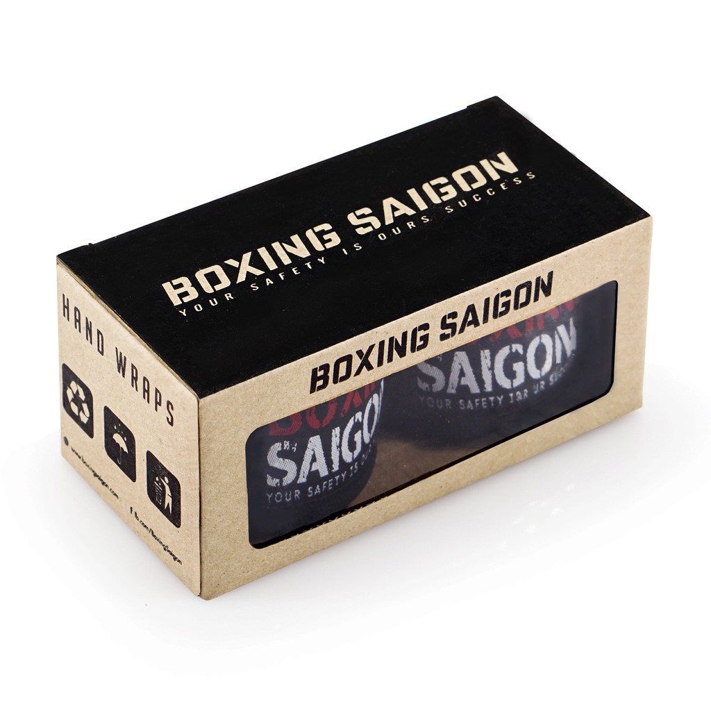 Băng quấn tay Boxing Saigon Premium 5m co dãn ( Bán theo cặp )