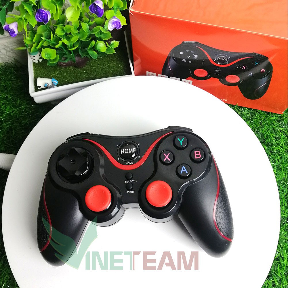 (SIÊU GIẢM GIÁ) Tay Cầm Chơi Game Bluetooth S6 - S9 GEN GAME (Đen) -dc3243