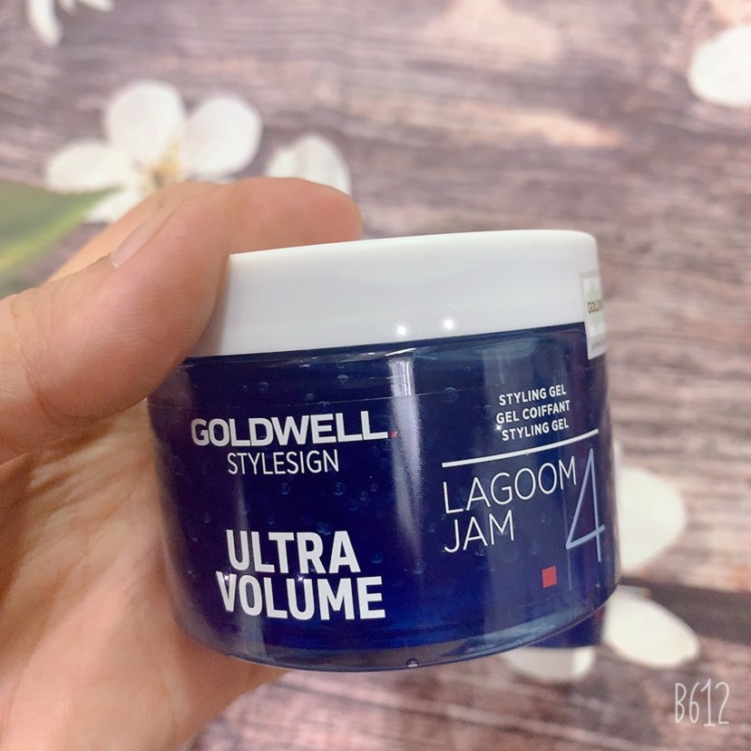 Gel Tạo Kiểu Tóc Bồng Bềnh, Giữ Nếp Goldwell Style Sign Lagoom Jam 4 Ultra Volume 150ml (CHÍNH HÃNG)