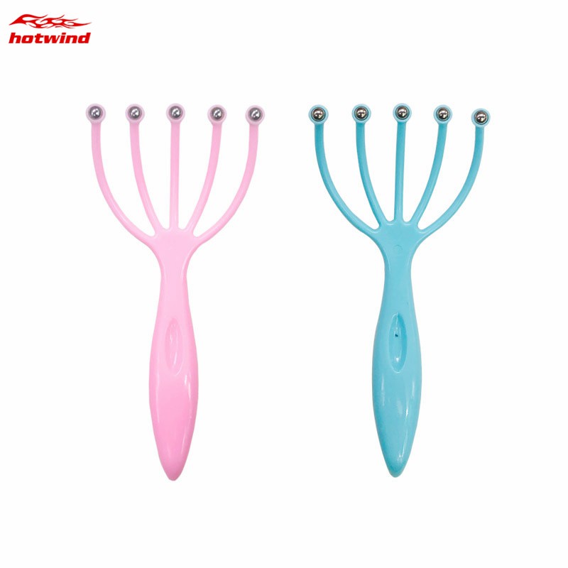 Dụng cụ mát xa da đầu 5 nhánh bóng thép tiện lợi