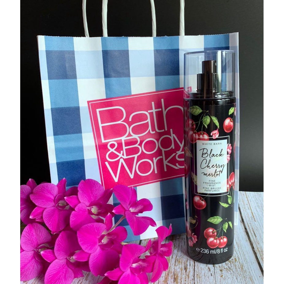 Body mist, Xịt thơm toàn thân Black Cherry merlot 236ml Cá tính, Quyến Rũ