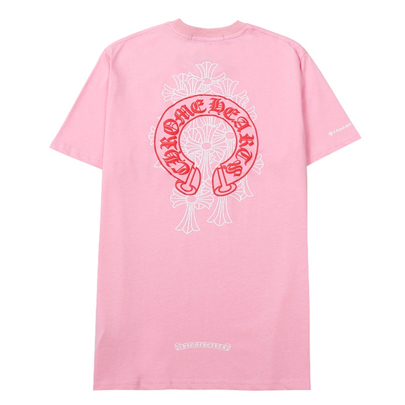 Áo Thun NgắN Tay In Chữ Chrome Hearts ThờI Trang Cho Nam Và Nữ