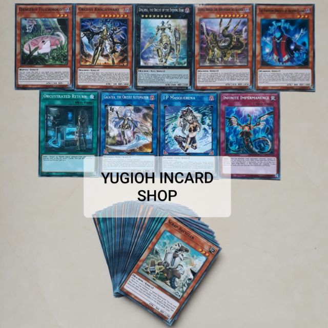 ORCUST META DECK 2020 55 LÁ (ẢNH THẬT) [BÀI IN YUGIOH]