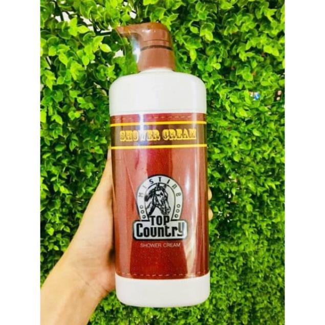 T- [Hàng Auth] Sữa tắm con ngựa, Sữa tắm lưu hương Top Country Thái Lan 500ml