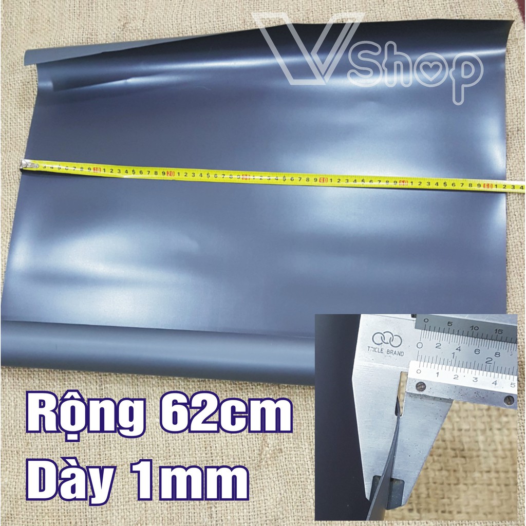 Nam châm dẻo, dạng tấm cuộn, mỏng. khổ 62cm, dày 1mm. dài 50cm | BigBuy360 - bigbuy360.vn