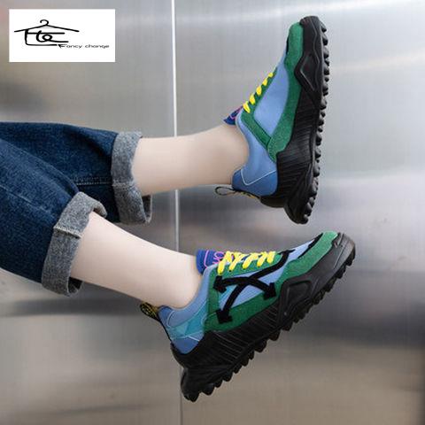 Giày Thể Thao Đế Dày Phong Cách Mùa Thu 2022 Mới Cho Nữ