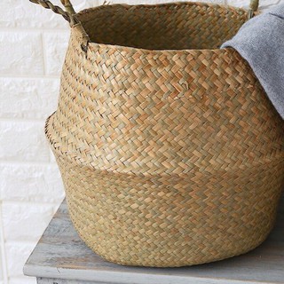 Giỏ cói đan tay – Belly Basket
