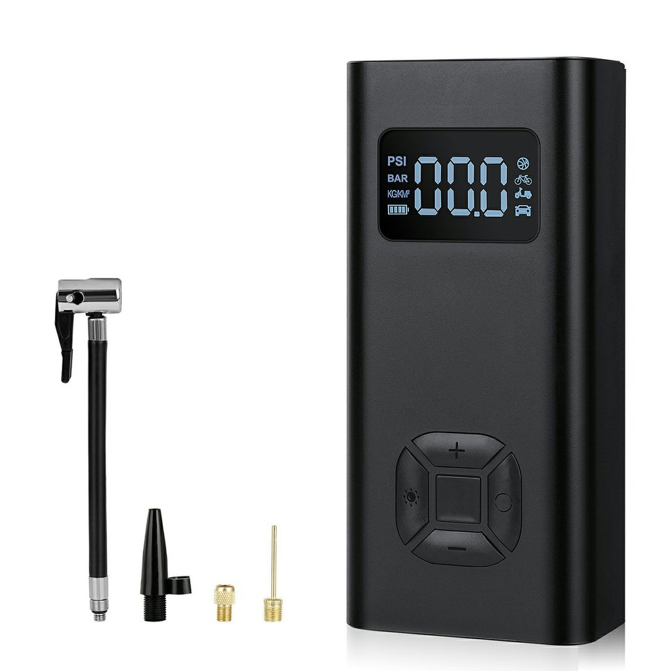 Smart Wireless Car Air Pump Portable Mini Car Bicycle Basketball Pump