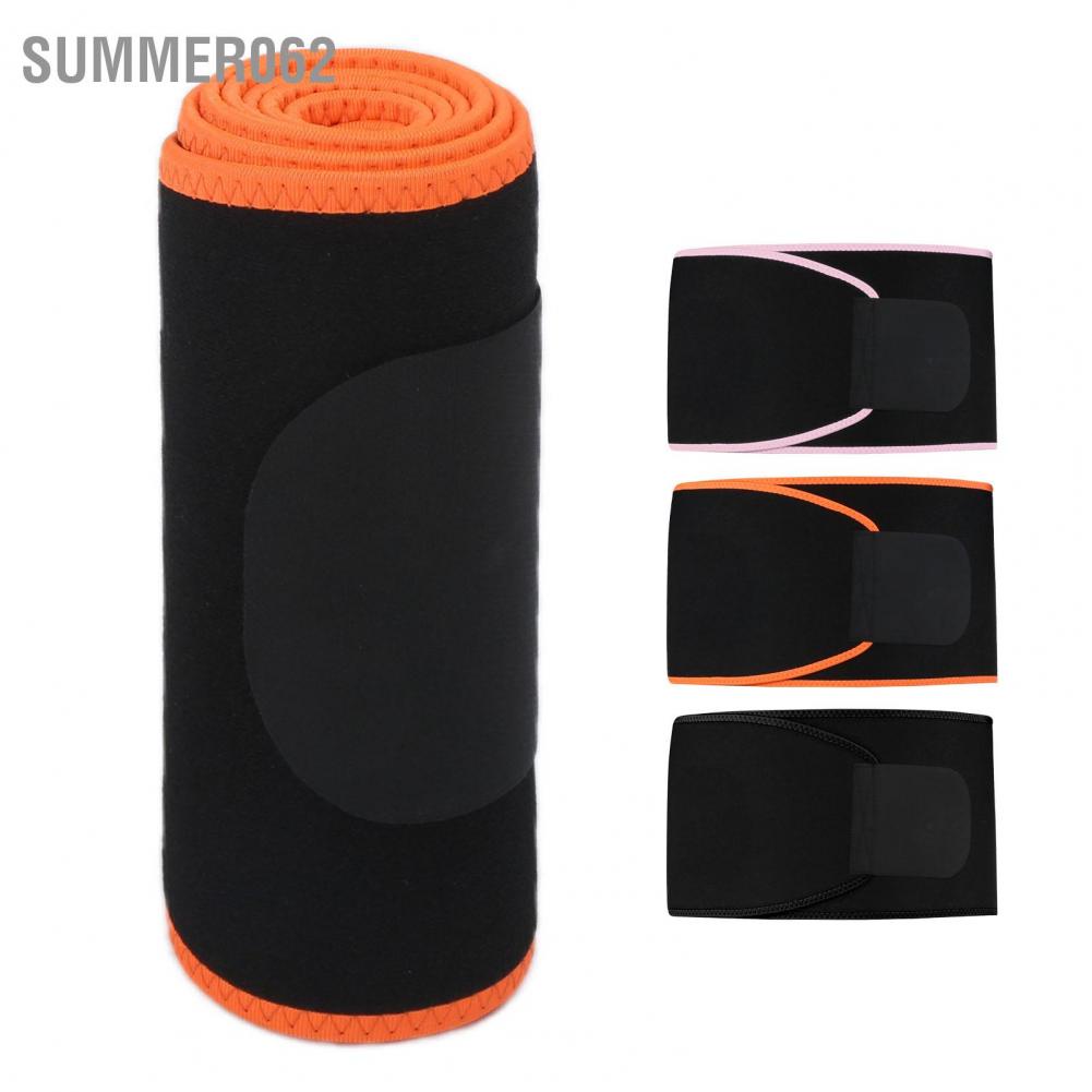 [Hàng Sẵn] Đai tập thể dục Yoga Sweat Belt Đai thể thao Màu Đai tập thể dục Bụng【Summer062】