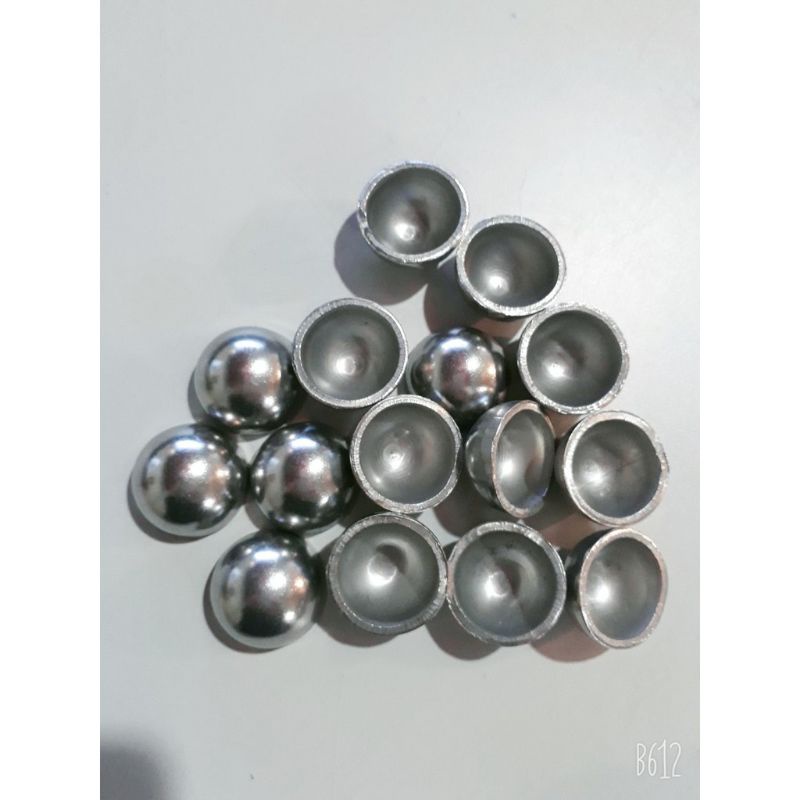 NÚM SẮT CHỤP HÀNG RÀO 3CM- CỬA CỔNG-NỤ SẮT(HẾN) , SẮT XI MẠ KẼM SÁNG BÓNG HÌNH THẬT 100%
