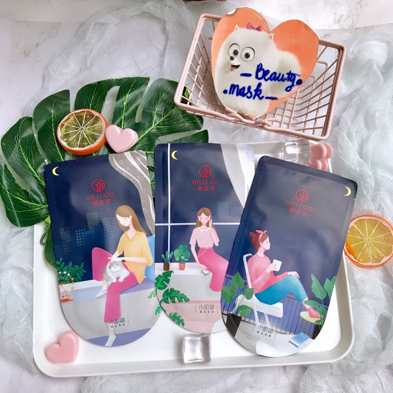 🍑🍒 Mặt nạ dưỡng da cao cấp nội địa Trung hãng Unifon (có box) 🍒🍑