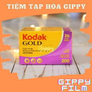 Hình ảnh Film Kodak Gold 200 date 2024 36 kiểu và 24 kiểu indate và Gold 100 outdate - GippyFilm - Tiệm tạp hóa Gippy