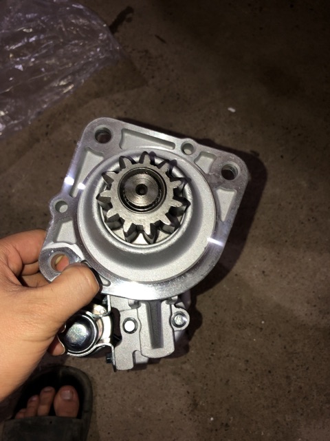 Sản phẩm gia đình làm: đề A7 ( củ khởi động xe hổ vồ a7 ) 11 răng đề