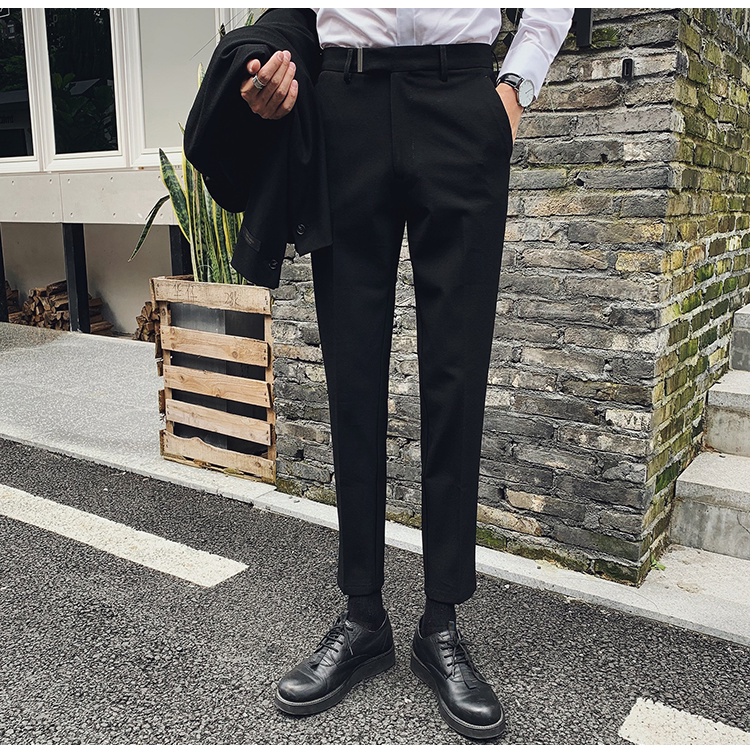 Quần Âu Nam Cap Cao Ống Côn ,dáng slimfit Hàn Quốc, quần tây nam cao cấp vải mềm mịn dày dặn DT_Limited