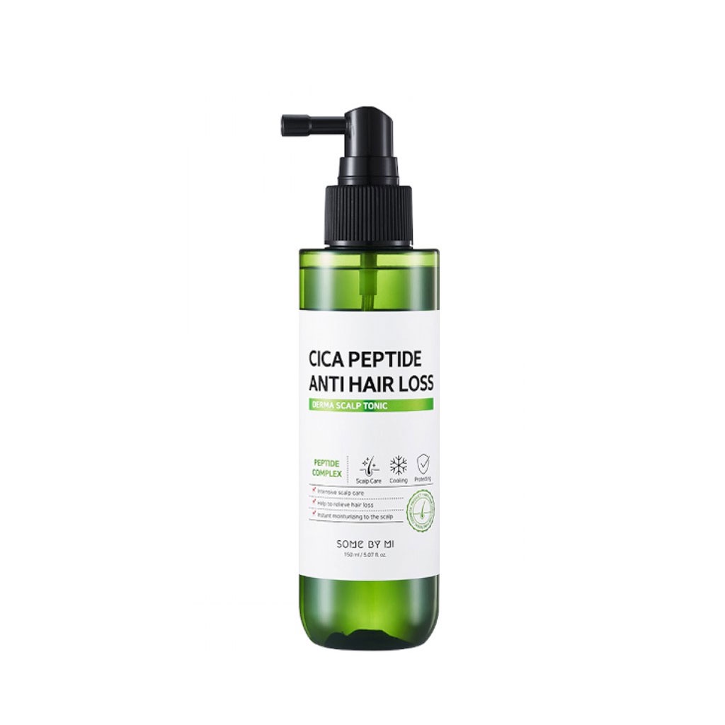 Xịt dưỡng tóc giúp mọc tóc nhanh Some By Mi Cica Peptide Anti Hair Loss Derma Scalp Tonic 150ml