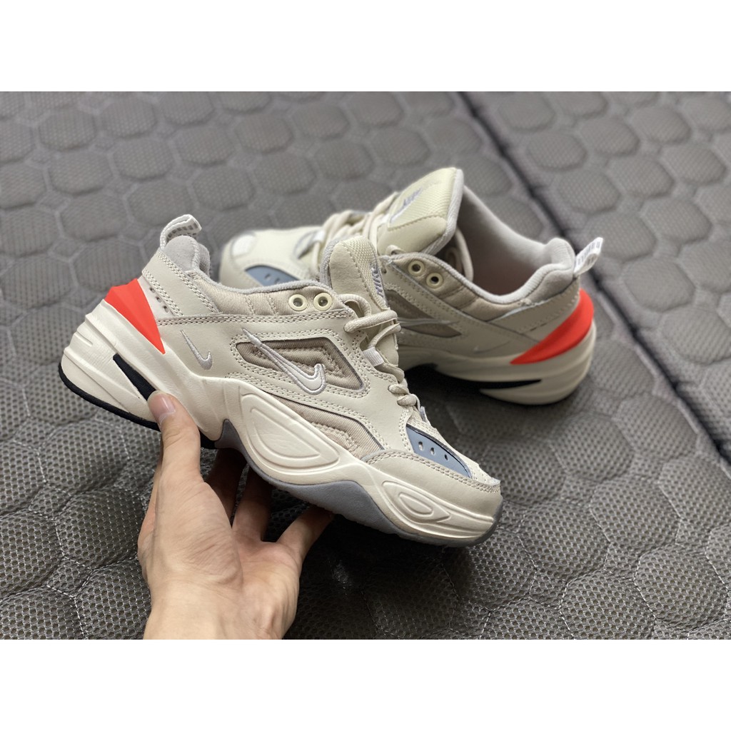 [FREE SHIP+ VIDEO- ẢNH TỰ CHỤP]  Giày thể thao Sneakers nam nữ M2K gót cam Bản cao cấp giúp tăng 3-5cm chiều cao | BigBuy360 - bigbuy360.vn