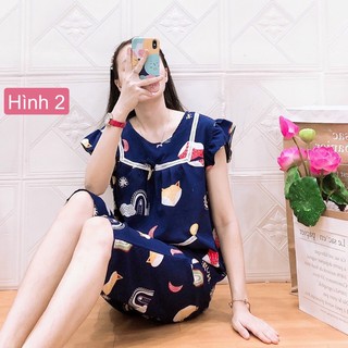 Đồ mặc nhà lửng thô lụa mát mịn