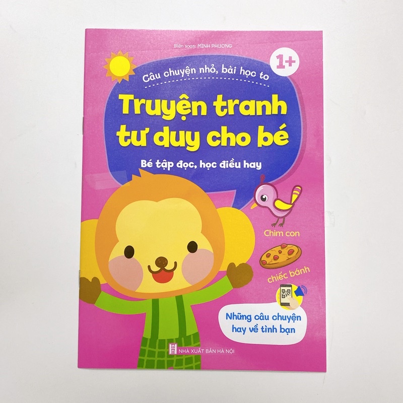 Sách Bộ 8 Cuốn Truyện Tranh Tư Duy Cho Bé chăm ngoan