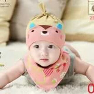 Set mũ yếm cho bé
