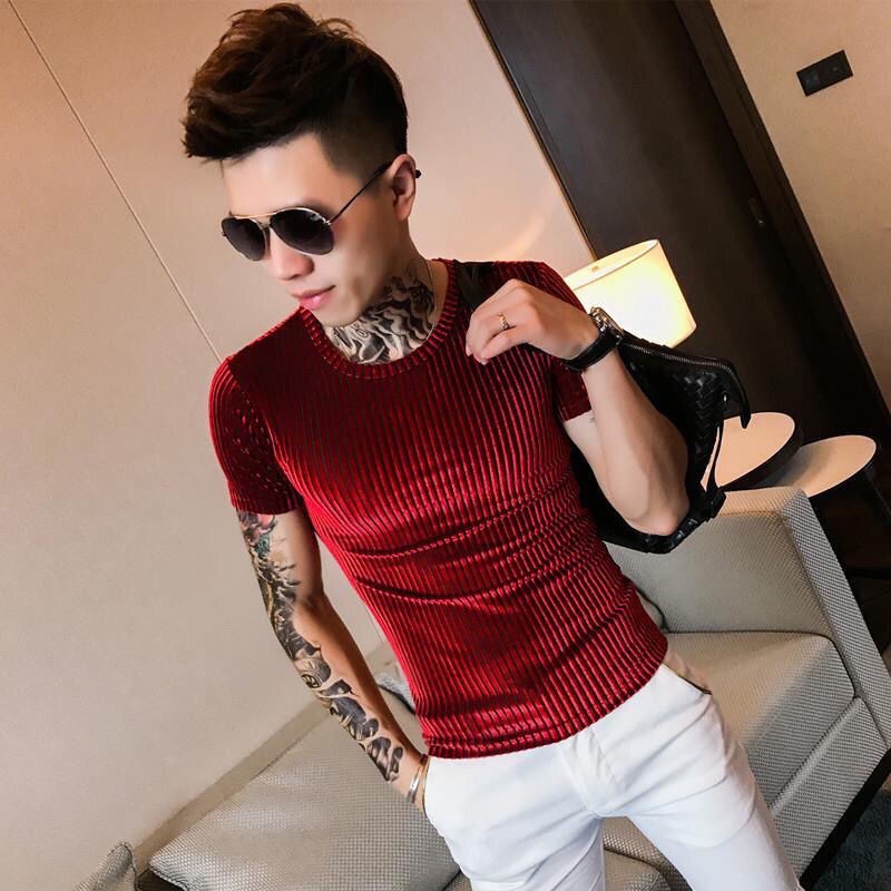 Áo Thun Thể Thao Nam Tay Dài Cổ Cao Thời Trang Phong Cách Hàn Quốc