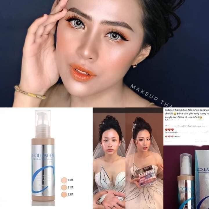 Kem nền Collagen enough 100ml chính hãng Hàn Quốc makeup phù hợp cho tất cả các loại da