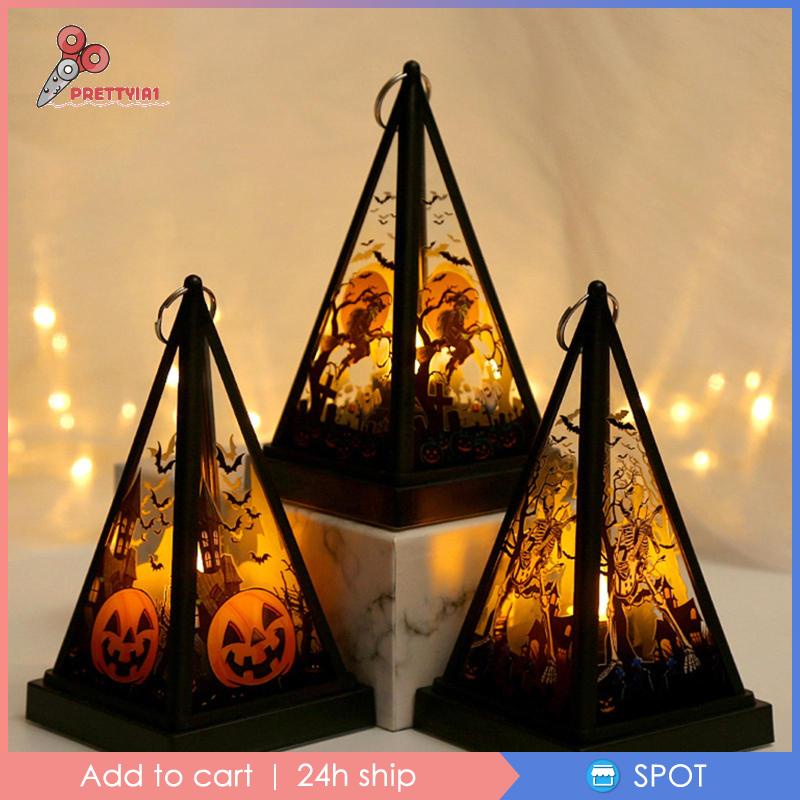 [Prettyia1] Đèn Lồng LED Trang Trí Tiệc Halloween