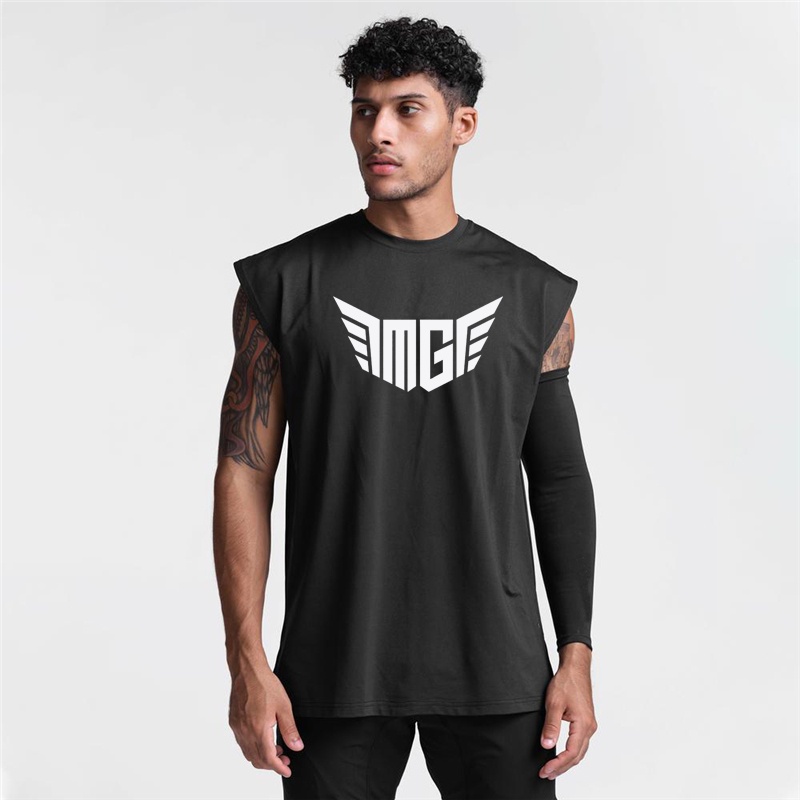 Áo Ba Lỗ Lưới Thoáng Khí Nhanh Khô Tập Thể Hình Thời Trang Cho Nam