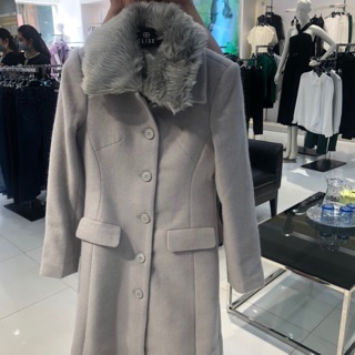 Măng tô dạ lông cừu elise newtag size M