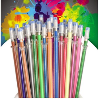 Bộ bút màu nhũ kim tuyến 48 cây , màu sắc cực đẹp , mực cực thơm cho bé tha hồ sáng tạo