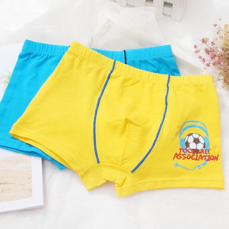 SET 4 Quần lót đùi bé trai -  Quần lót đùi cho bé trai cotton thoải mái cho bé năng động cả ngày