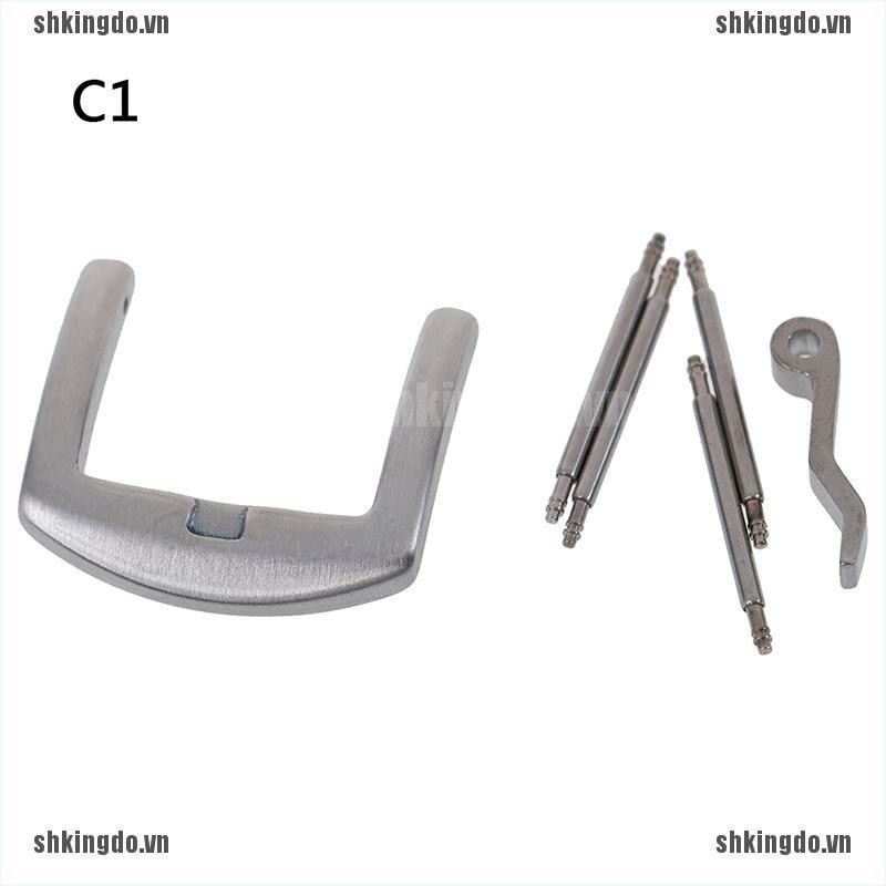 SKINDO Stainless steel tang buckle for watch strap band 14/16/18/20/22/24/26mm