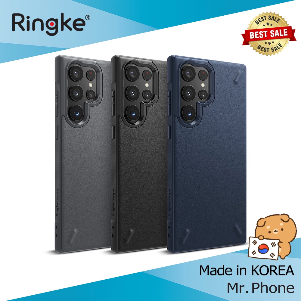 Ốp lưng Ringke Onyx cho Galaxy S22 Ultra - Nhập khẩu Hàn Quốc