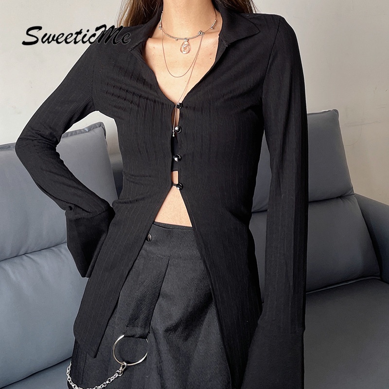 Áo Khoác Cardigan Tay Dài Màu Trơn Dáng Ôm Thời Trang 2022 Dành Cho Bạn Nữ