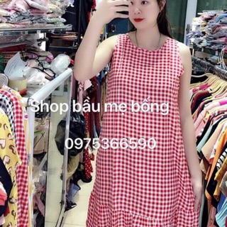 Váy bầu lanh đuôi cá.