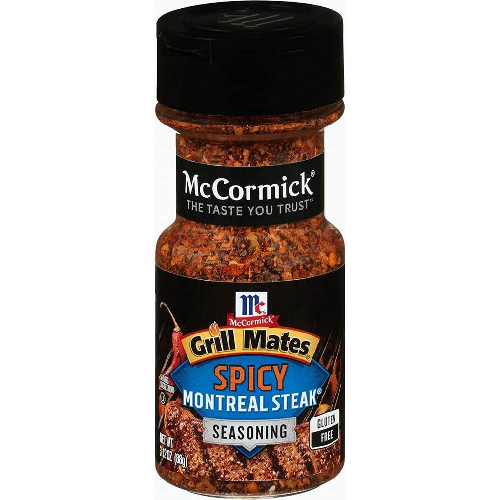 GIA VỊ ĂN KIÊNG VỊ THỊT BÒ CAY McCormick Grill Mates SPICY Montreal Steak Seasoning 88g