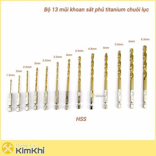 Bộ 13 mũi khoan đa năng