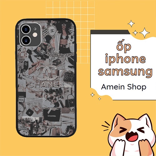 Ốp Chống Vỡ Màn Hình Ngầu Lòi Với Nước Hoa Chanel Loại Tốt Nhất cho IPHONE SAMSUNG CHAPOD00035