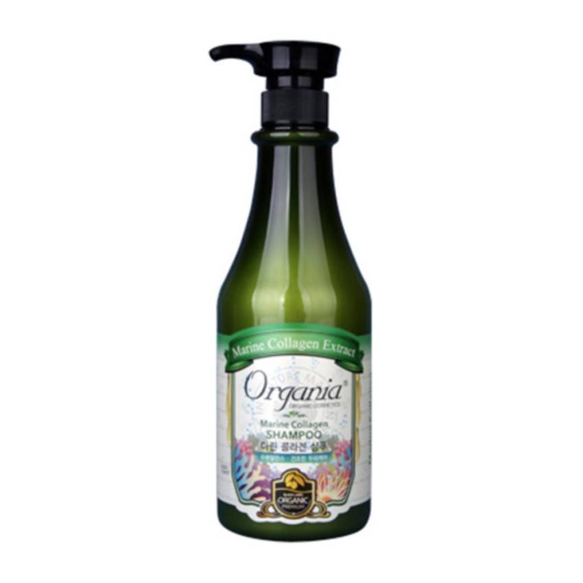 Dầu gội chống rụng Collagen - ORGANIA Marine Collagen Shampoo 750g
