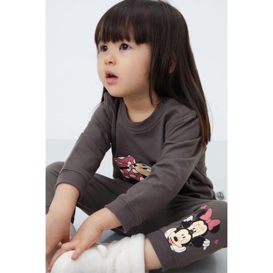 Áo Nỉ Bé Gái Minnie HaM