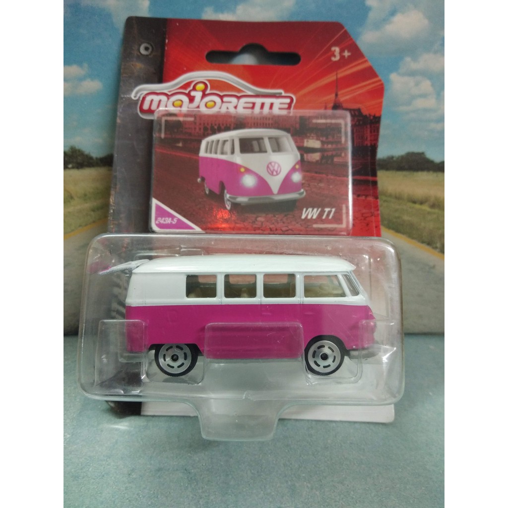 Xe Mô Hình Majorette chính hãng - Volkswagen Bus T1