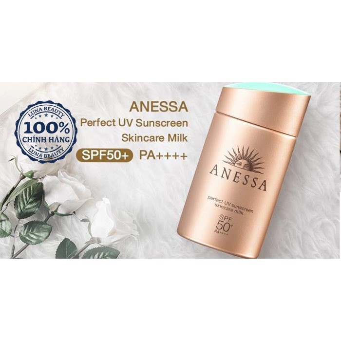 ⛅ Kem Chống Nắng Anessa Perfect UV Suncreen Mild Milk SPF 50+ 60g ⛅