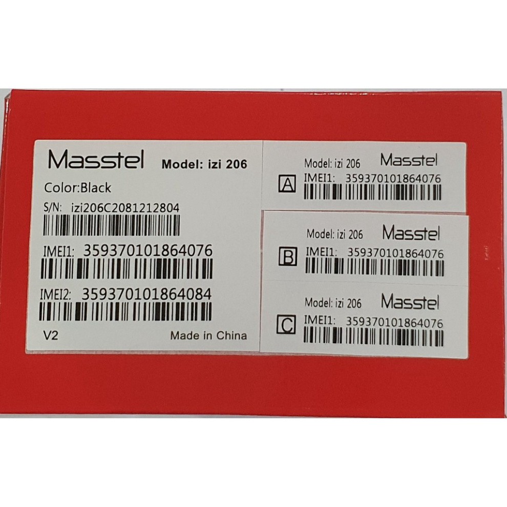 [ DEAL SỐC ] Điện Thoại Masstel iZi 206 - Hàng Chính Hãng Hàng Chính Hãng FULL BOX | BigBuy360 - bigbuy360.vn