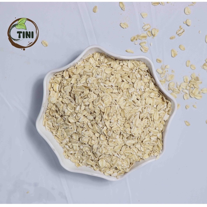 Yến Mạch cán dẹp Custom hộp 450gram - Hạt dinh dưỡng TiniSeed