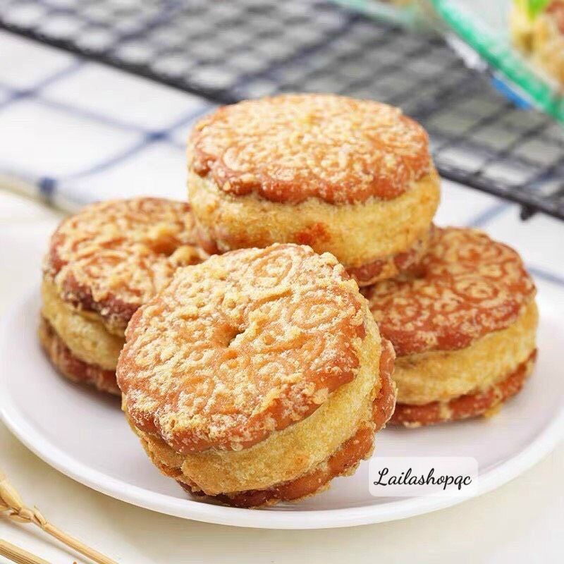 Combo 5c Bánh nướng hạt dẻ bánh trung thu bánh nướng bánh Đài Loan