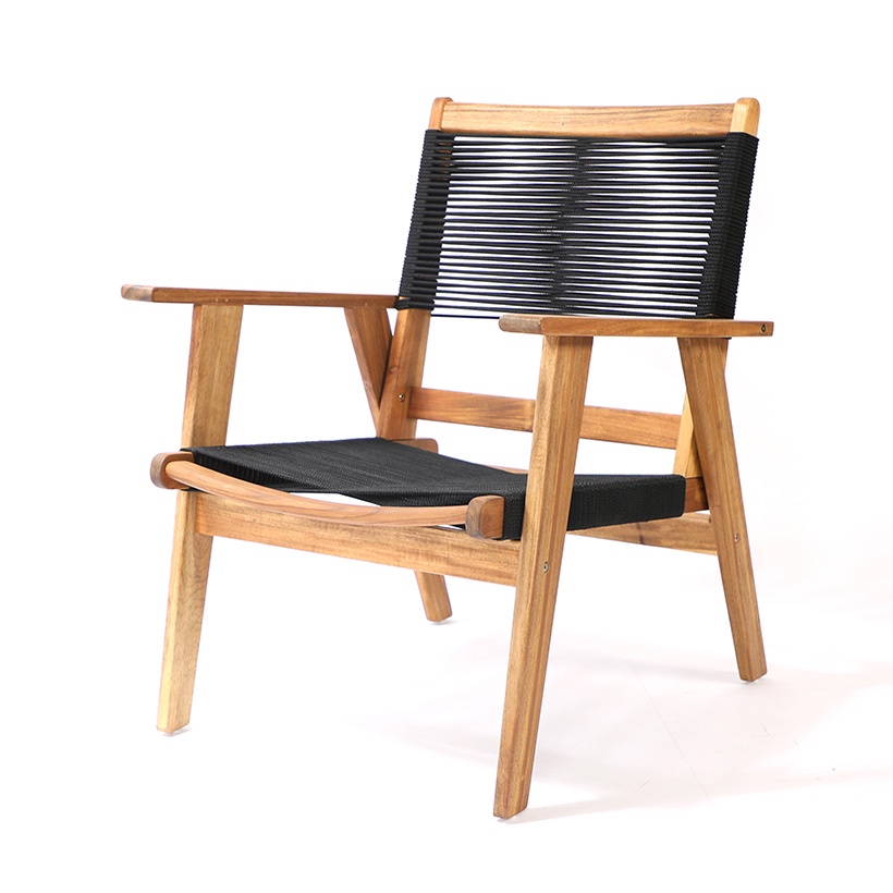 Bộ sofa đan dây Kingmens gỗ keo lau dầu IBIE gỗ keo