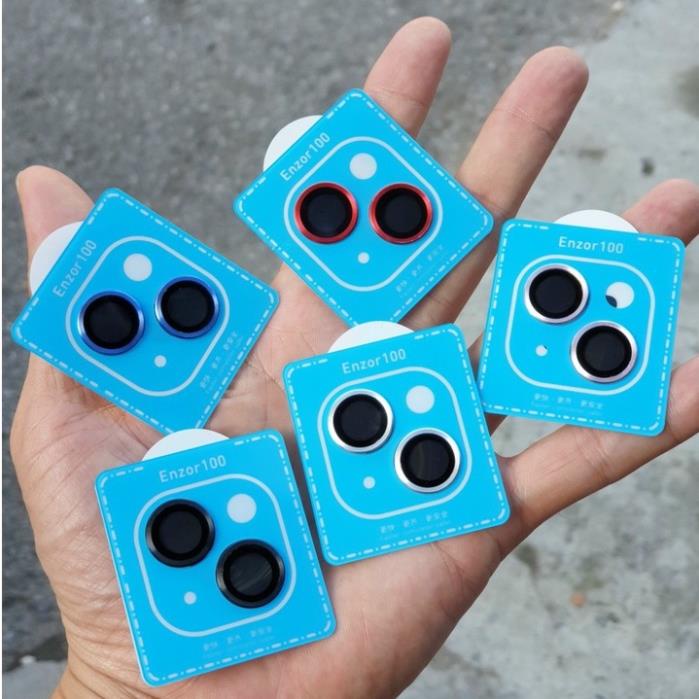 Bộ 3 dán mắt camera Kuzoom cho iPhone 13 Mini, 13, 13 Pro, 13 Pro max bảo vệ từng mắt camera chính hãng