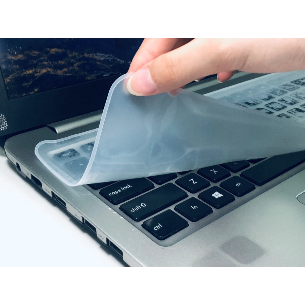 Miếng chắn bụi, che nước bàn phím laptop- Miếng Silicon che phủ chắn bụi, chống nước bảo vệ bàn phímDuashop