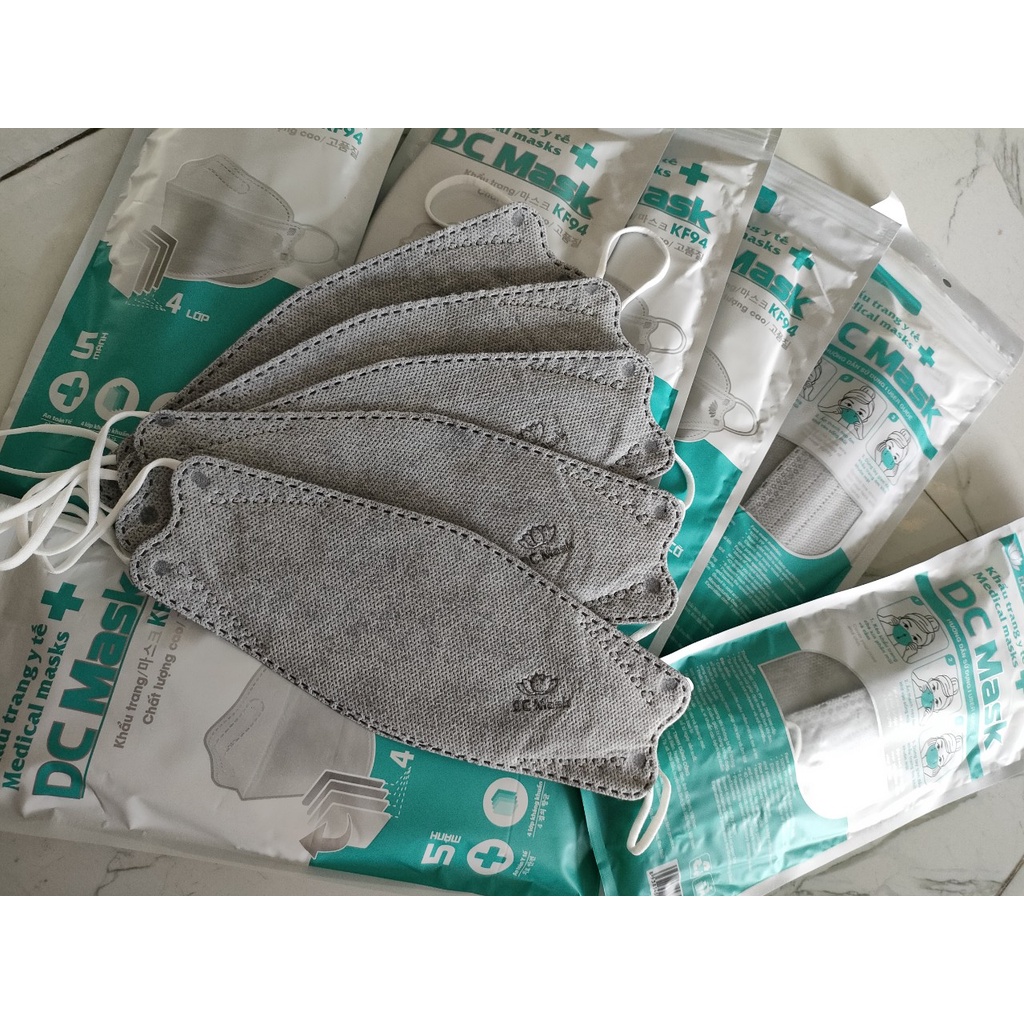 Thùng 300c Khẩu trang KF94 Mask 4 lớp chống bụi mịn và kháng khuẩn hàng cao cấp