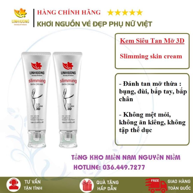 Kem Tan Mỡ Linh Hương Chính Hãng